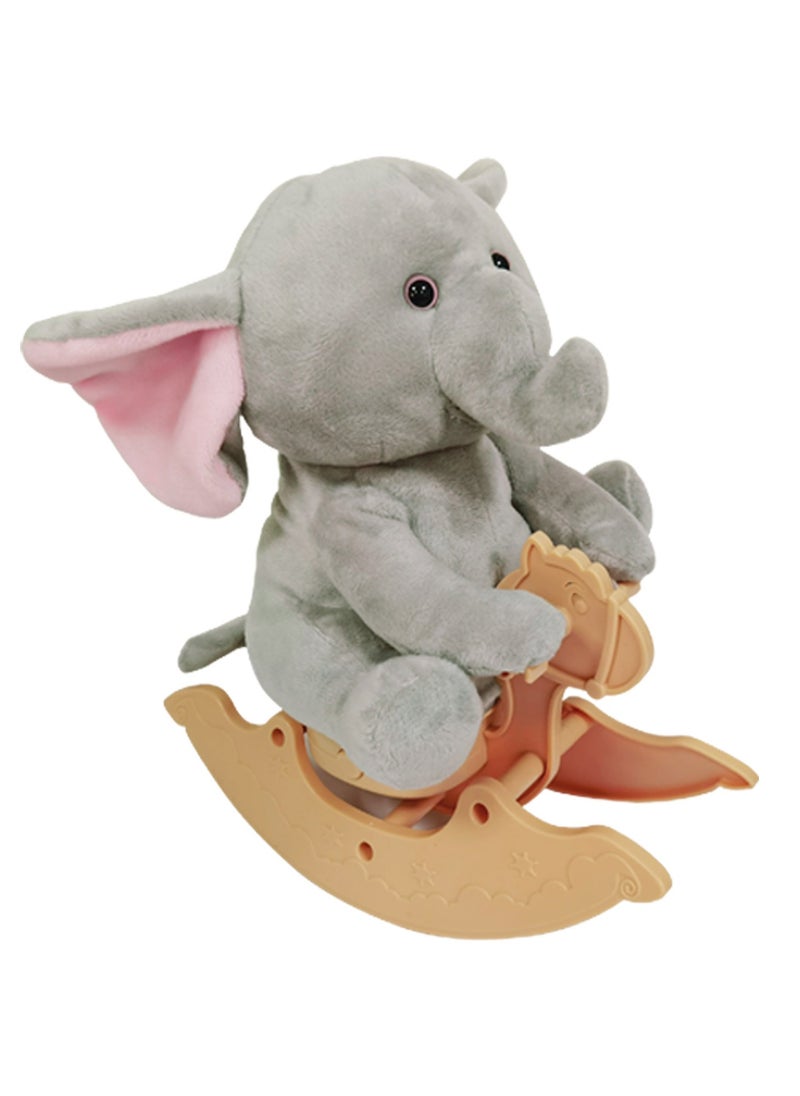 PUGS AT PLAY Pugs At Play Rocking Manny 10-Inches, Battery Operated | Interactive Plush Toy  - Image 1