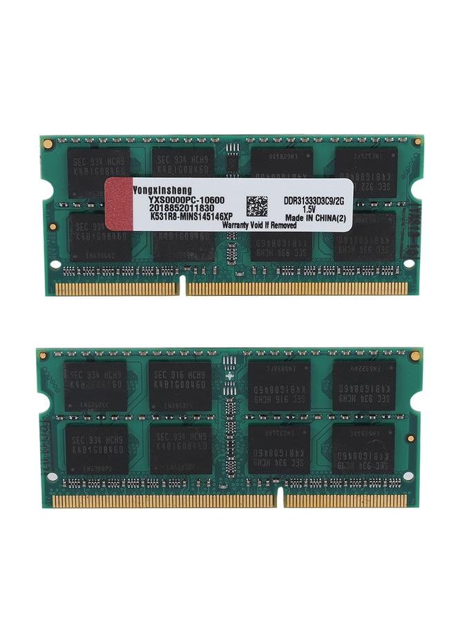 Thoraya - 2GB DDR3 1333MHz 204Pin For Laptop Motherboard Dedicated Memory RAM Fully Compatible - Image 1