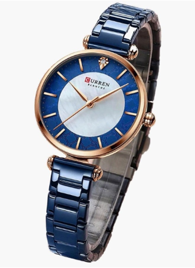 CURREN Women's Quartz Watch With Stainless Steel Strap  3ATM With Exquisite Watch Box  - Image 2
