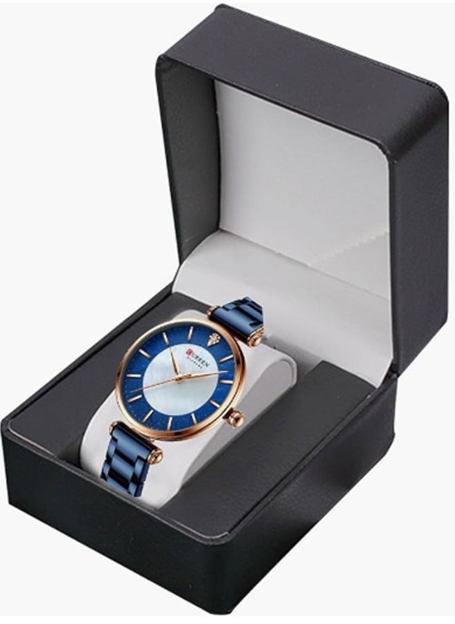 CURREN Women's Quartz Watch With Stainless Steel Strap  3ATM With Exquisite Watch Box  - Image 3