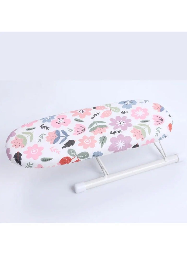 AROAQ Portable Mini Ironing Board with Sleeve Attachment and Heat-Resistant Pad for Clothes and Shirts - Image 1