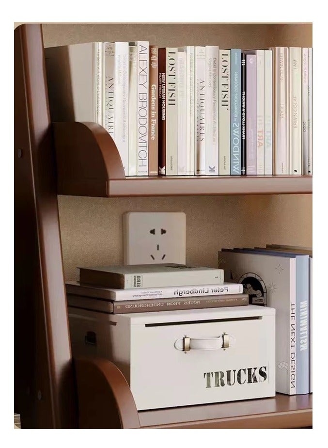 Kutis 5-Tier Wood Bookcase Bookshelf Shelving Display Storage Unit Office Living Room Furniture Brown 70 x 40.5 x 159 cm - Image 5