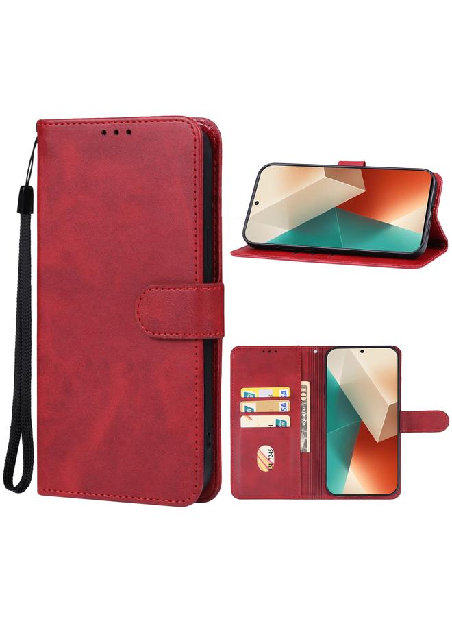 The Bros Case For Xiaomi Redmi Note 13 5G Leather Phone Case