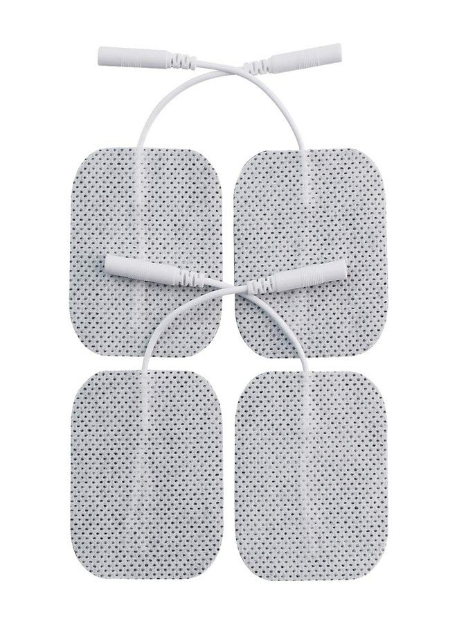 KS Premium TENS/EMS Unit 40 PCS Electrode Pads 2"x2" in. Reusable Self Stick Gel Carbon Electrodes - Image 1