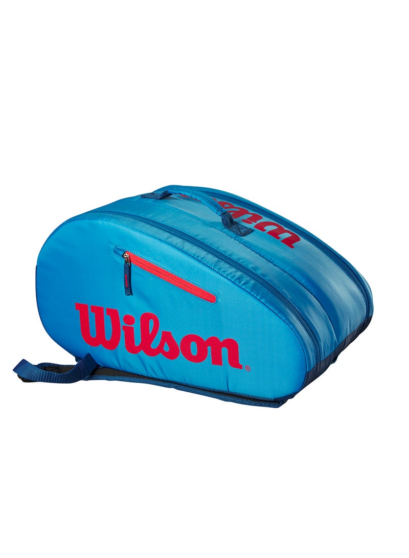 Wilson Junior Padel Bag, Blue/ Infrared  - Image 1