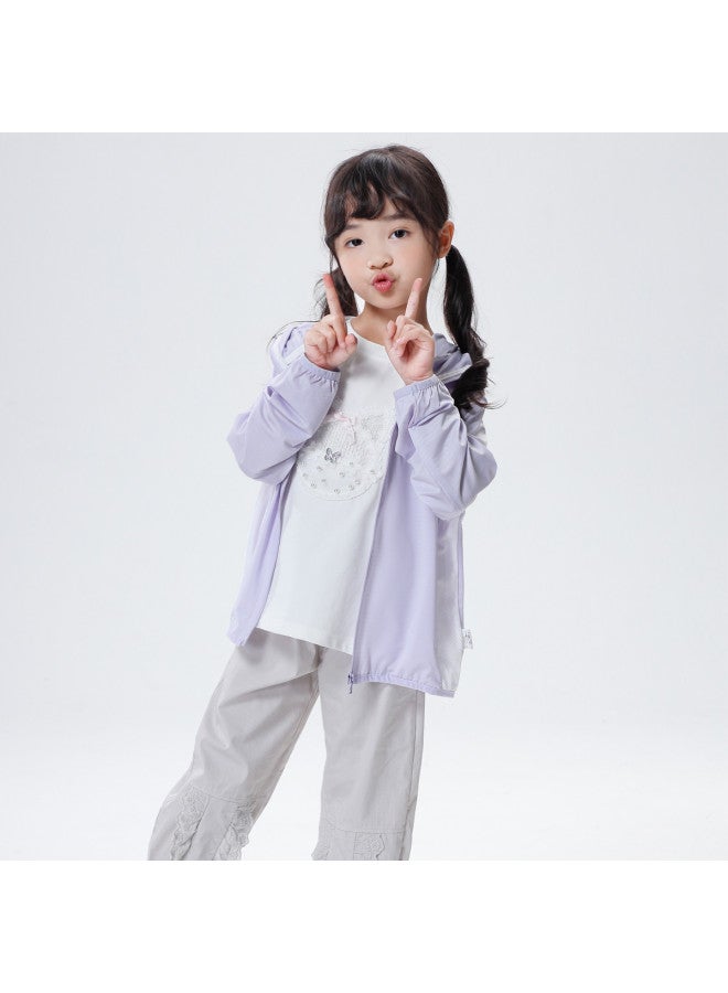 Bornbay summer Kids' Sun Protection Hoodie - Lightweight Jacket For Boys & Girls - Image 3