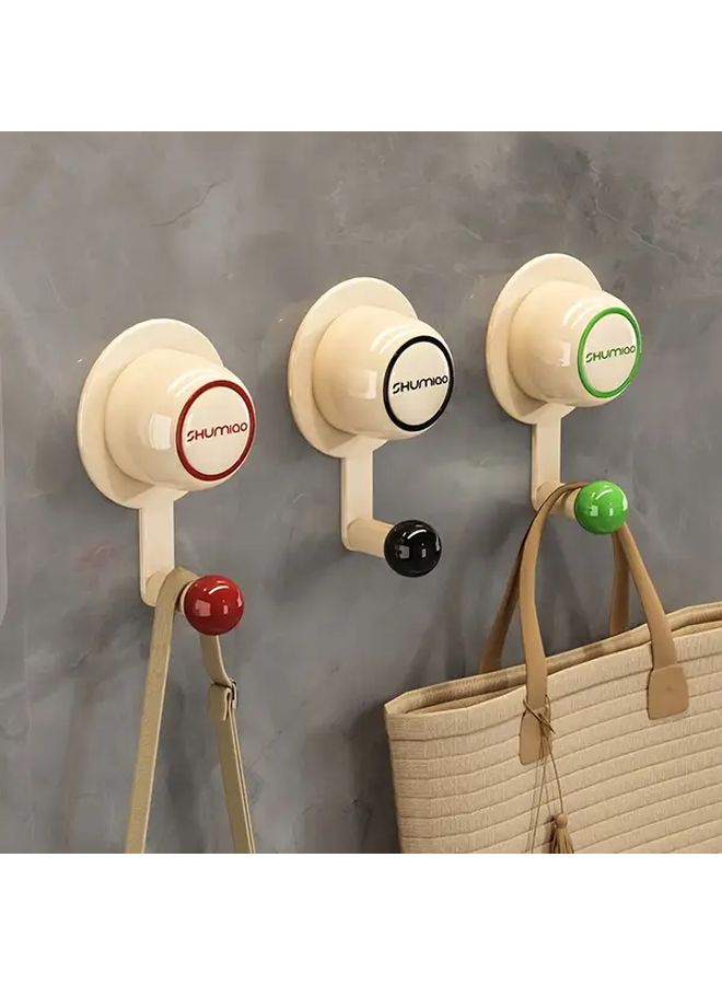 Green Wall Hole Cover Decorative Hook No Hole Punching Installation Utility Hooks - Image 2