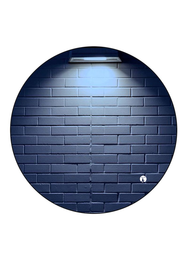 RKN Wall Printed Mouse Pad Round  Multicolour