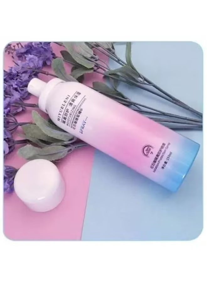 maycreate Korean Whitening Spray with Pomegranate Extract for Face & Body – Brightening, Moisturizing & Sun Protection – 150ml - Image 2