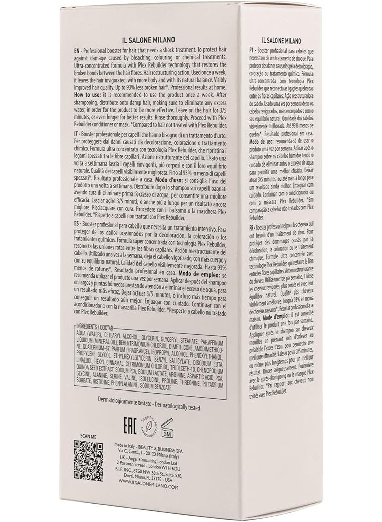 IL SALONE ALFAPARF YELLOW Bond Rebuilder Booster 4 x 15 ml - Image 3