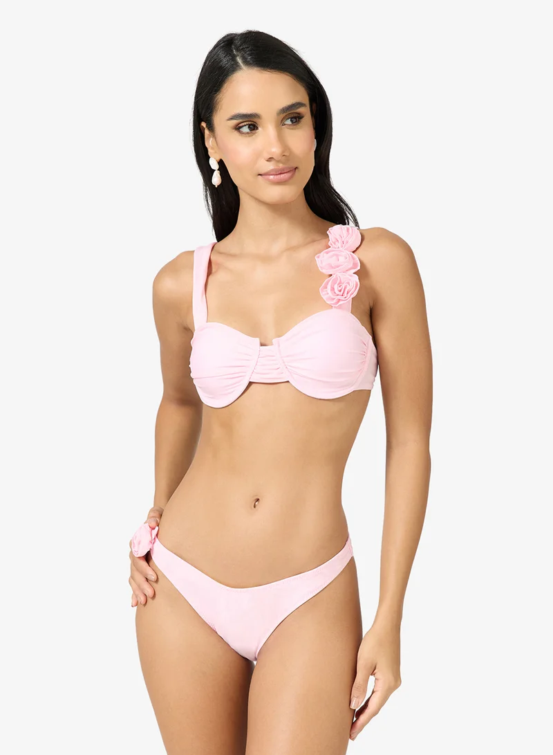 Ginger 2 PC Bikini Set with Crosage Detail