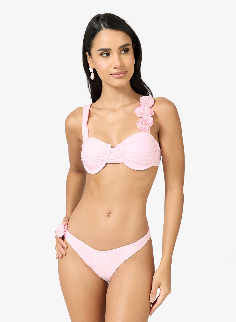 Ginger 2 PC Bikini Set with Crosage Detail - Image 1