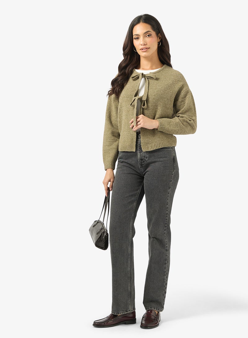 VERO MODA Bow detailed Cardigan - Image 4