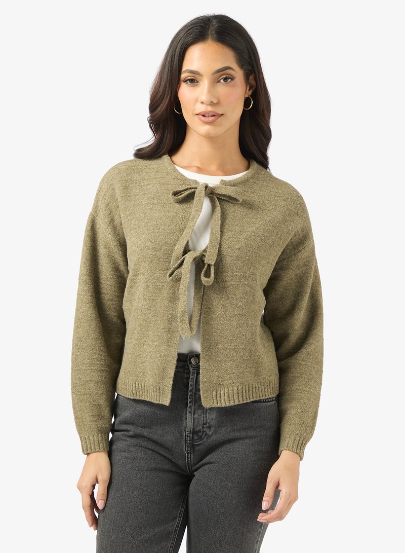 VERO MODA Bow detailed Cardigan - Image 1
