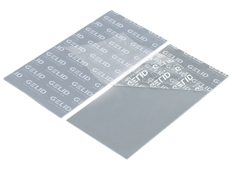 Gelid Solutions GP-Extreme 12W-Thermal Pad 80x40x1.0 (2pcs) Excellent Heat Conduction, Ideal Gap Filler. Easy Installation. 80x40x1.0 (2pcs) - Image 1