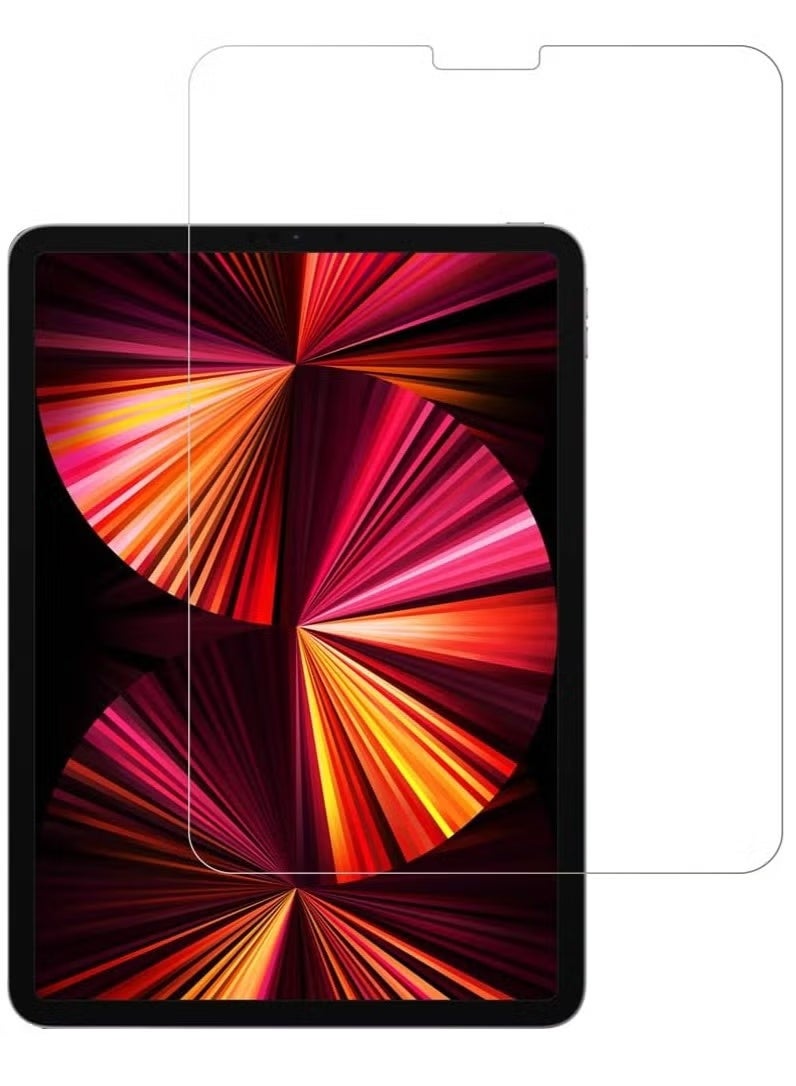 أوميكسبرو واقي شاشة iPad Air من الجيل الخامس/الرابع، iPad Pro 11 2022 2021 2020 2018، واقي شاشة من الزجاج المقوى لجهاز iPad Air 5 2022/Air 4 2020 مقاس 10.9 بوصة - Image 1
