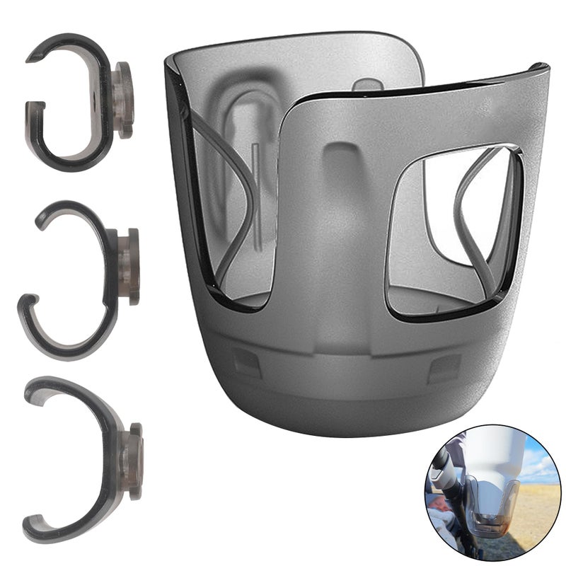 LuQiBabe Baby Stroller Cup Holder Compatibile with Uppa-Baby Vista, Cruz, Minu Strollers Cup Holder Attachment for Vista V2, Cruz V2, MinuV2 Strollers Cups Holders Accessories - Image 1