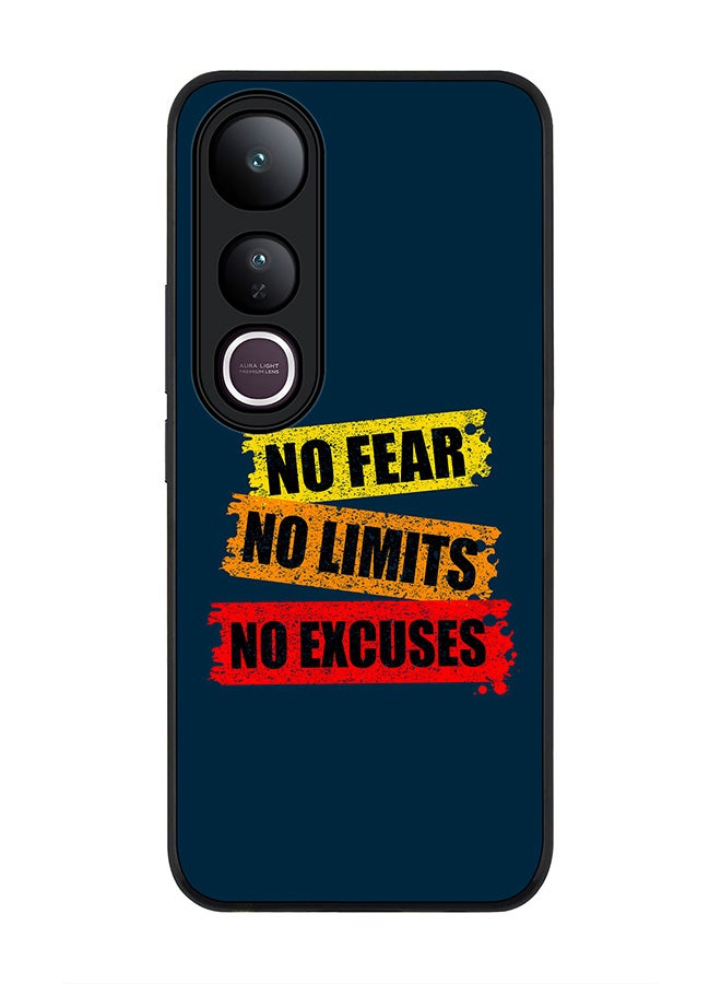 Stylizedd For vivo V50 Lite Case,Slim fit Camera Protection, Shockproof Thin Phone cover  - No Fear Limits Excuses