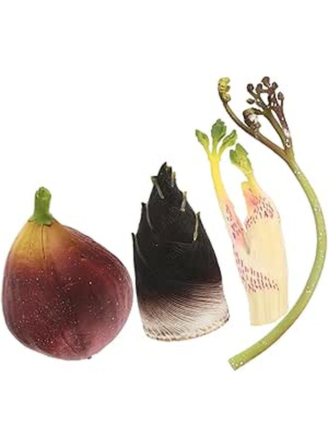 Lifelike Artificial Vegetable Fruit Models Set 4pcs Kitchen Home Decor Photography Props - Image 1