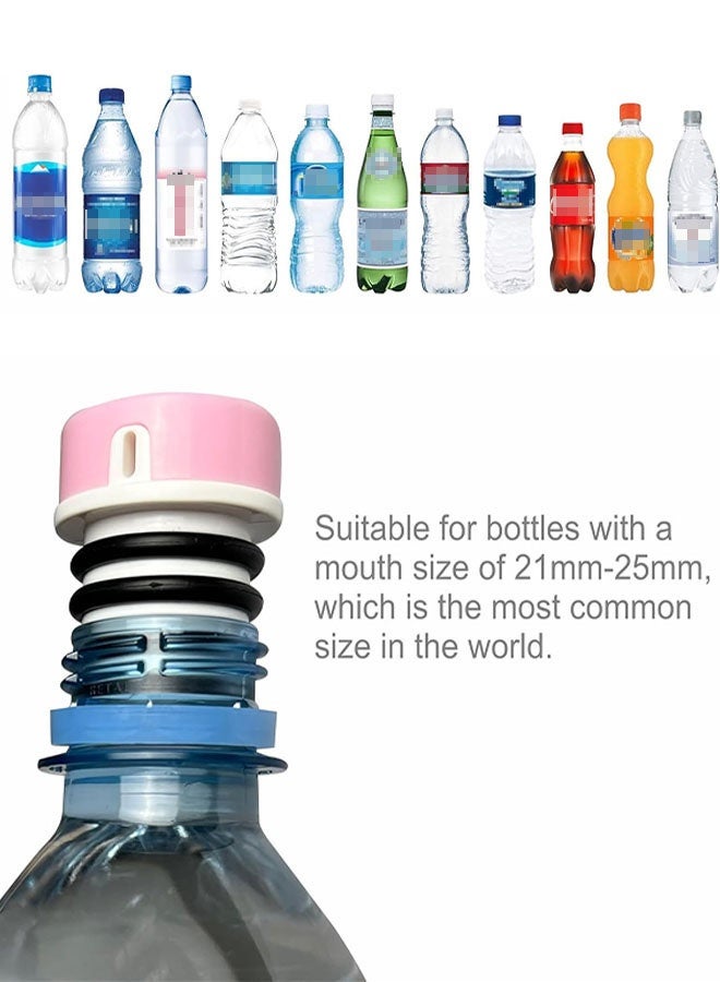 Portable Bidet for Toilet, Travel & Camping, Mini Travel Compatible with Any Bottle, Pocket Bidet Sprayer for Personal Hygiene On The Go, (3 pcs, Multi-Colour) - Image 3