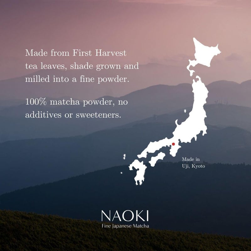 Naoki Matcha Superior Ceremonial Blend - Green Tea Powder - Image 3