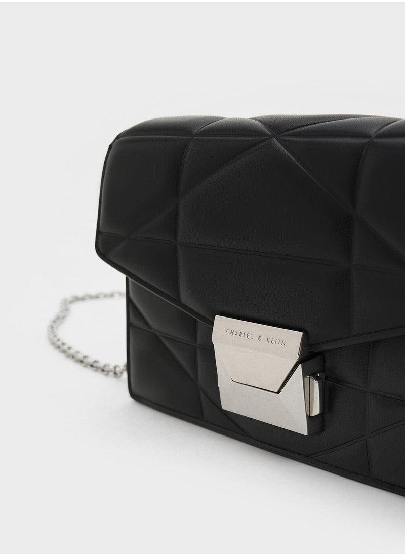 Charles & Keith Charles Keith Rectangular Clutch Bag  - Image 4