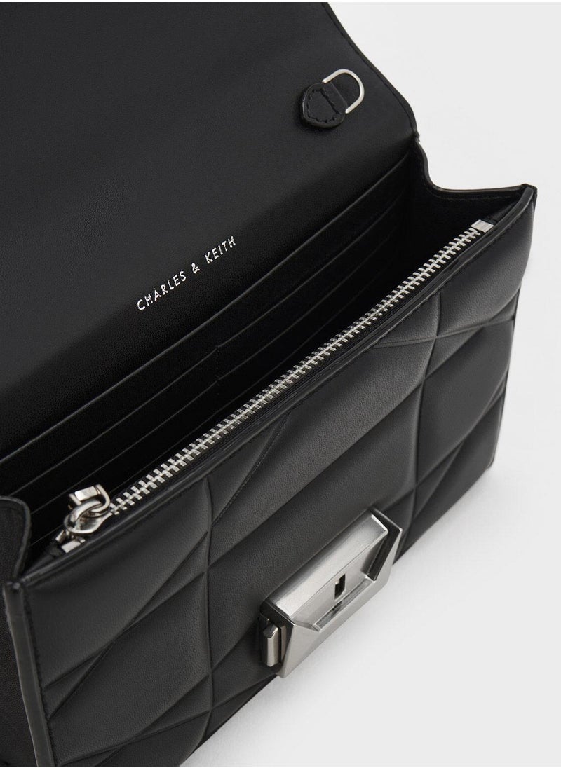 Charles & Keith Charles Keith Rectangular Clutch Bag  - Image 5