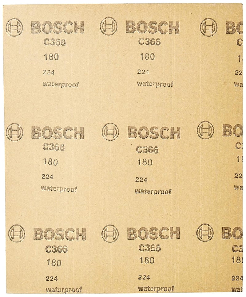 Bosch Professional Hand sanding sheet HSSGeneral Purpose Pack of 1000230 x 280 mm Grit 180 - Image 3