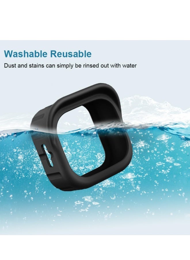 Camera Silicone Cover for Blink Outdoor 4 (4th Gen), Anti-Scratch Protective Cover, Weatherproof Protective Skin Cover with Hat Brim for All-New Blink Outdoor 4 Smart Security Camera  - Image 4