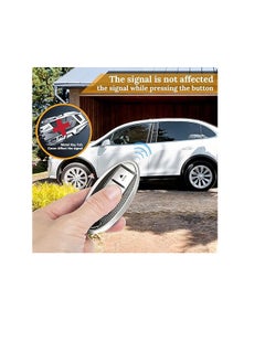 OUYoo OUYoo For Nissan Key Fob Cover, for Nissan Altima Accessories Maxima Rogue Armada Pathfinder Infiniti Premium Soft TPU Full Cover Smart Remote Keyless Key，With key chain(4 Button only) (Blue）  - Image 4