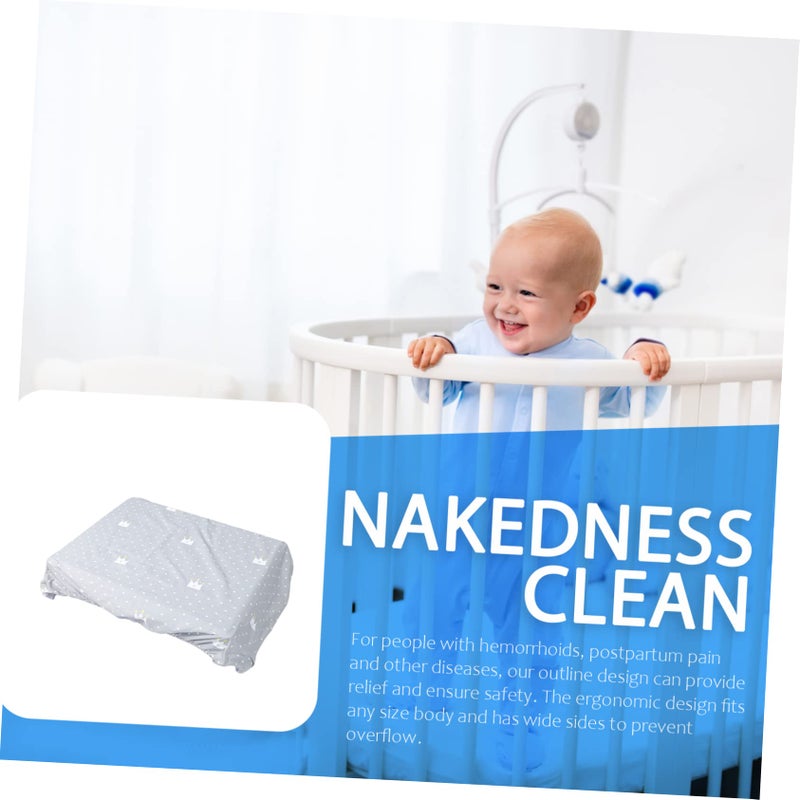 Crown Design Fitted Crib Sheet Removable Washable Skin Friendly Baby Mattress Cover - Image 4