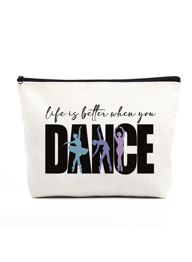 fkovcdy Makeup Bag 7, Cream - 555, 9.7inches x 7 inches, Cosmetic bag - Image 1