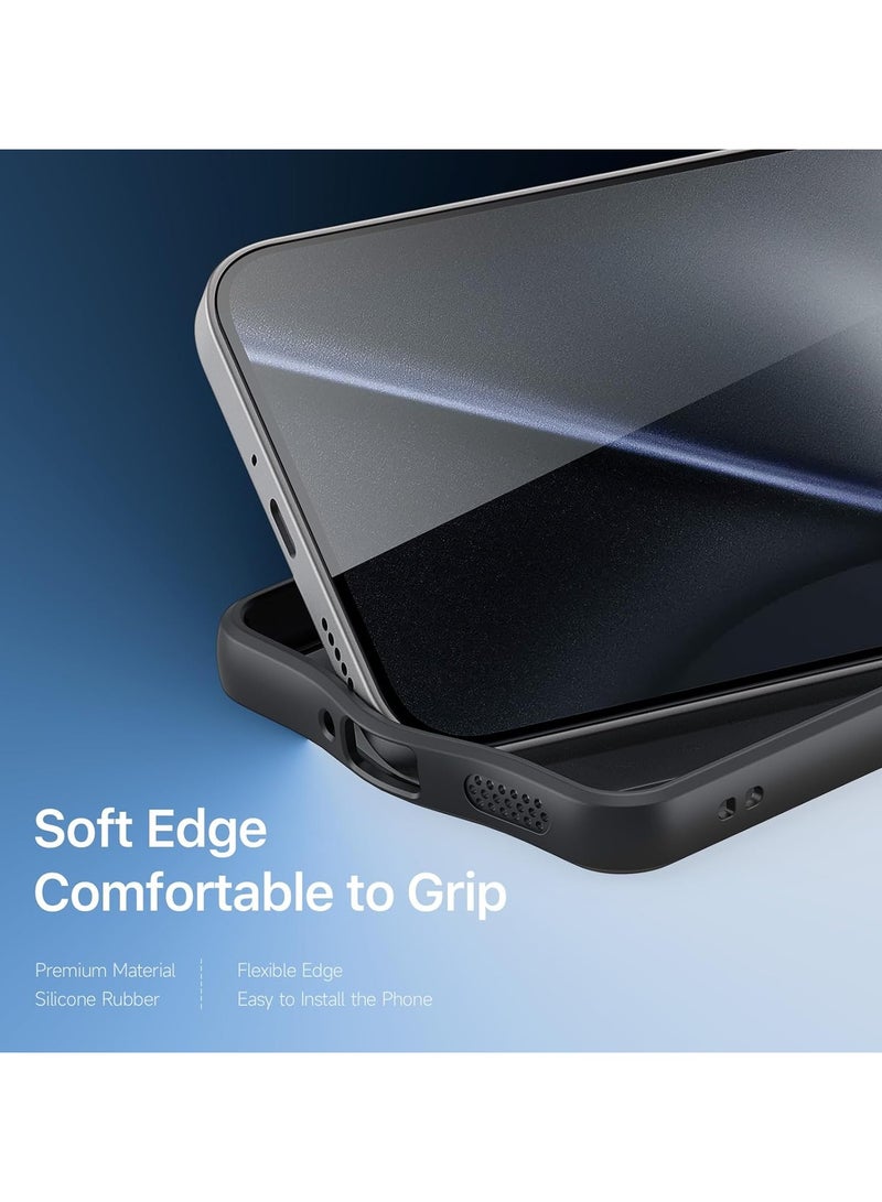 Protective Case Compatible with Xiaomi 15T Pro Sleek lines with a matte-finish transparent back cover Fingerprint-resistant and drop-proof PC+TPU shock-absorbing protective case - Image 5