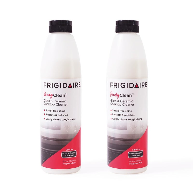 Frigidaire 10FFCTCL02 Ready Clean Glass & Ceramic Cooktop Cleaner, 2-Pack