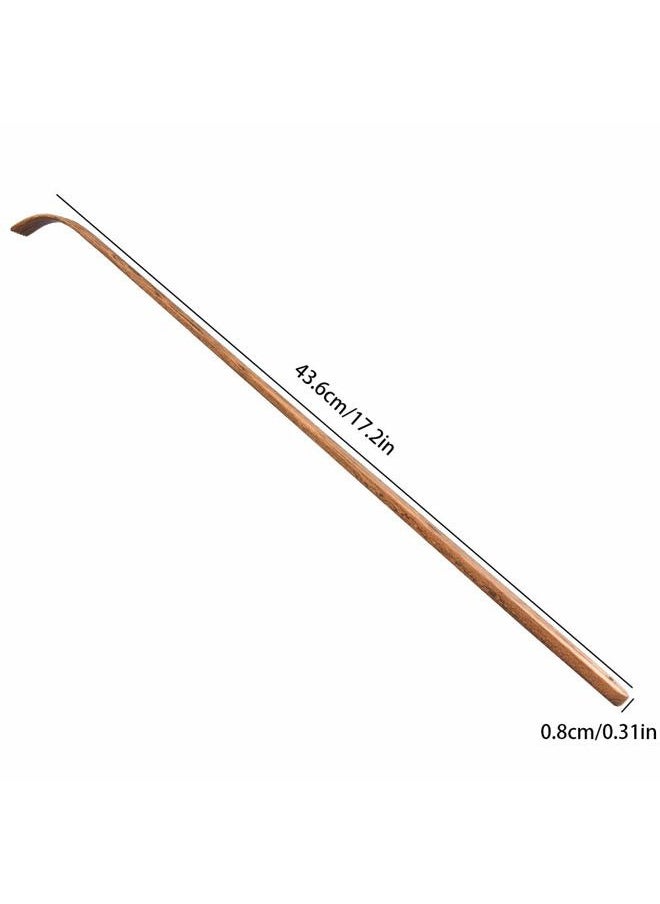 Tomorotec Back Scratcher, Thicken Extended Backscratchers for Women Men Adults, Wooden Back Scratcher Long Handle 17 inch  - Image 2
