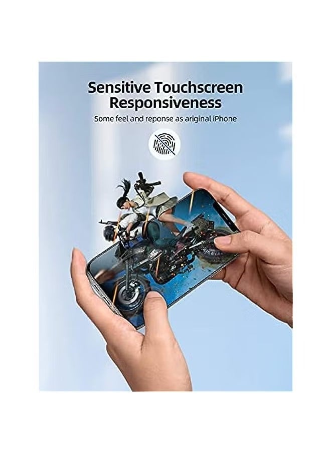 TIGER EasyLifeGo for Realme 11 Pro/Realme 11 Pro Plus 5G Screen Protector – Full Coverage HD Anti-Scratch Bubble-Free Tempered Glass Film with High Response, 2 Pack - Image 3