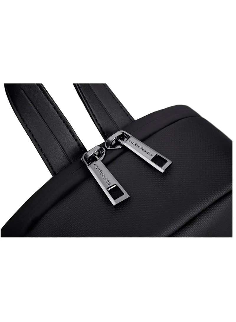ARCTIC HUNTER Hard Shell Cross Body Sling Bag Water Resistant Anti Theft Unisex Shoulder bag with Built in USB Port for Travel Business XB00080