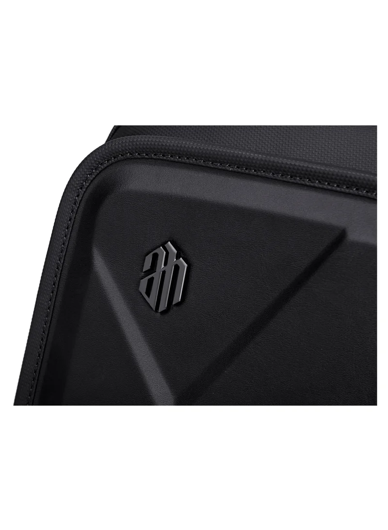 ARCTIC HUNTER Hard Shell Cross Body Sling Bag Water Resistant Anti Theft Unisex Shoulder bag with Built in USB Port for Travel Business XB00080