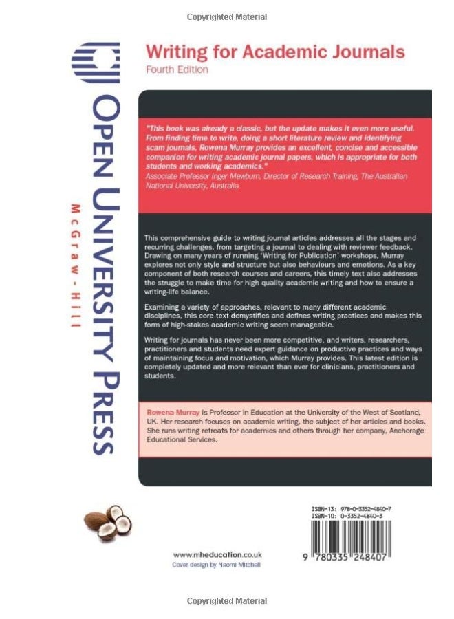 Writing for Academic Journals 4e  - Image 2
