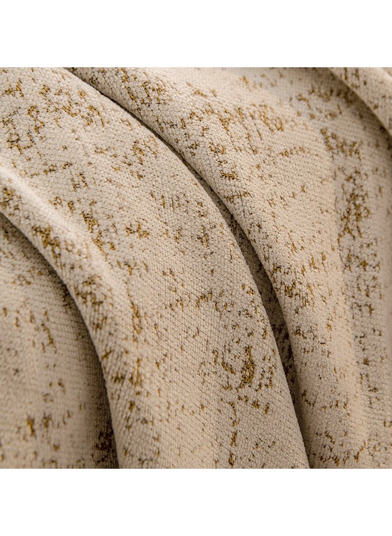 Dominy Chenille Sofa Slipcover, Thick Heavy Duty Soft Couch Covers for Furniture Protect, Modern Art Style Sofa Cover with Tassels-Khaki(Size:180 * 300cm)  - Image 4