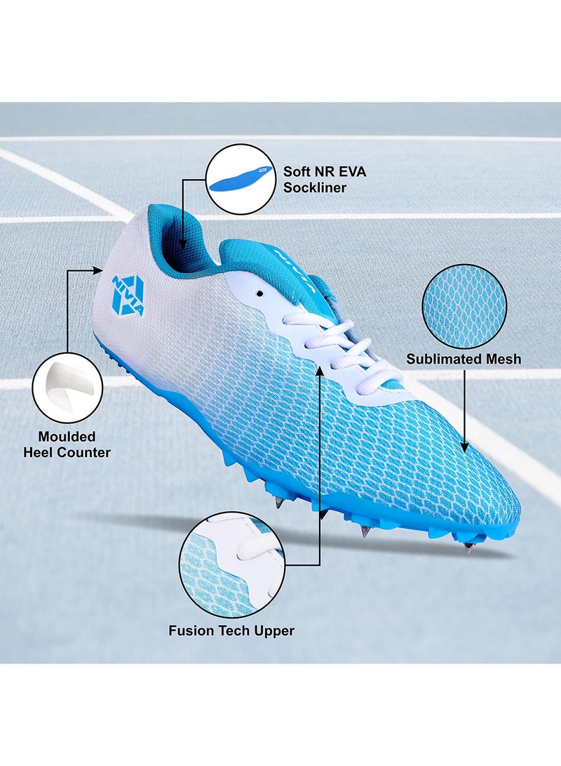 Nivia Spikes Strider 2.0 Running Shoes | For Running, Jogging, Training, Gym | Breathable Mesh | Comfortable | Cushion | Light Weight | 4 UK / 5 US / 38 EU - Image 2