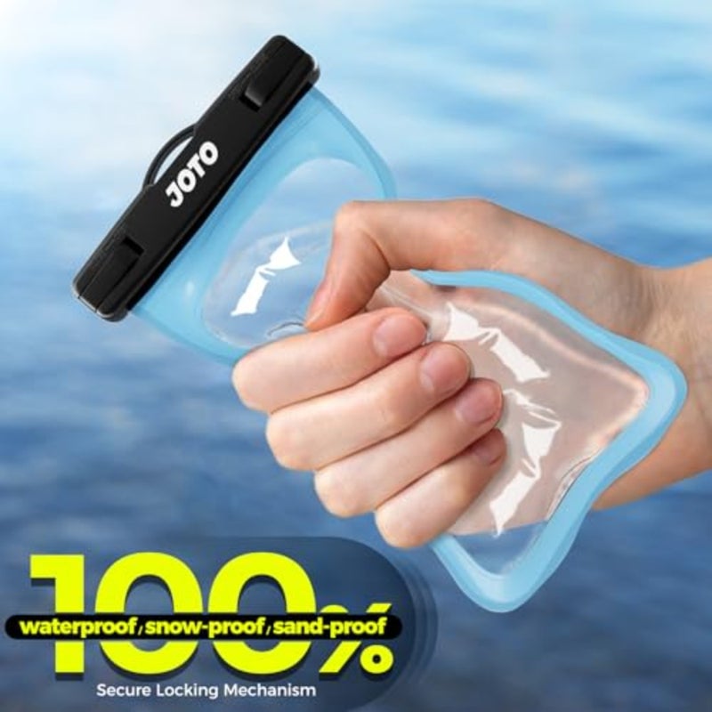 Universal Waterproof Pouch Case for iPhone 16 15 14 13 Plus Pro Max, IPX8 Cellphone Dry Bag 12 11 Pro Max XR X 8 7 6S Plus SE, Galaxy S23 S22 S21 S20+ S20 S10 Plus Note, Pixel up to 7 - Image 5