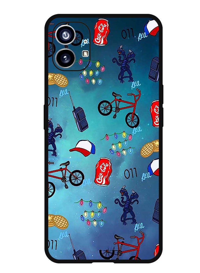 Theodor Protective Case Anti Scratch Shock Proof Bumper Cover For Nothing Phone 1 Stranger Things - Image 1