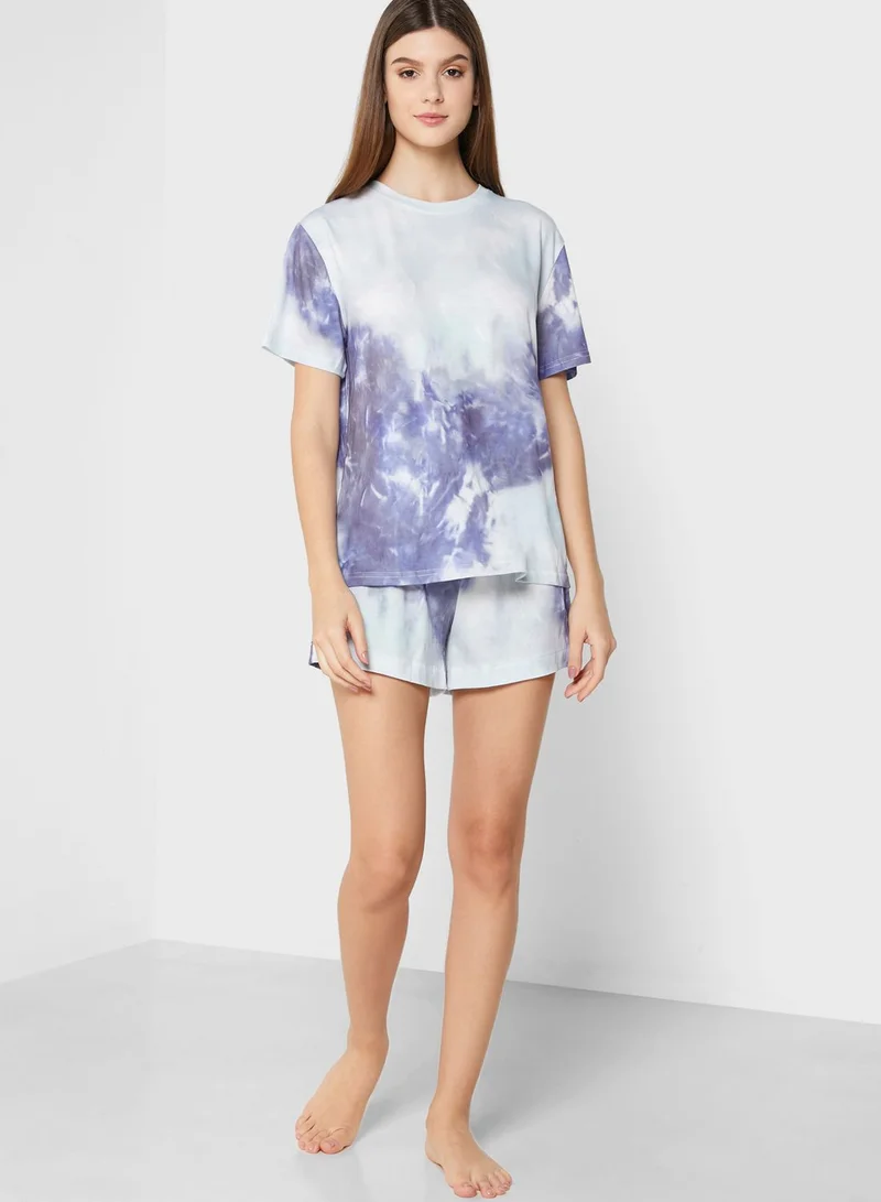 Ginger Tie Dye Pyjamas Set