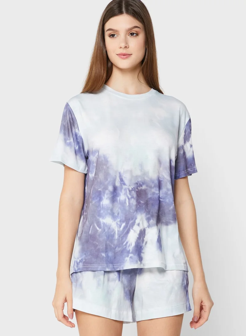 Ginger Tie Dye Pyjamas Set