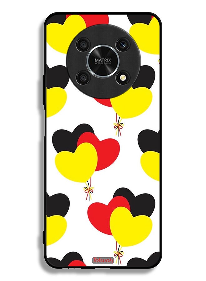 Tolwak Honor X9 5G Protective Case Cover Three Hearts Bunch - Image 2