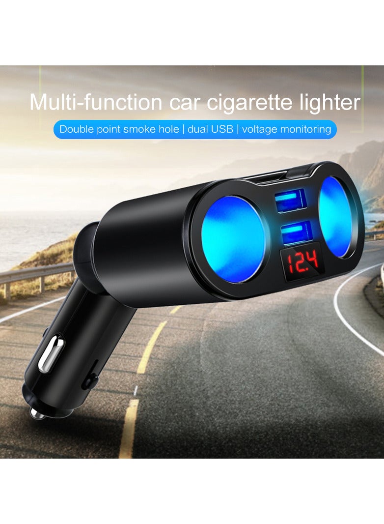 Loquat Dual USB Car Charger Convenient Charger With 4 Ports And Fast Charging Light Weight and Small Size Car Charger - Image 2