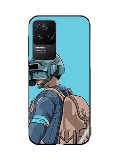 VR CREATIVE Protective Case Cover For Xiaomi Redmi K40S Helmet And In Military Uniform Design Multicolour  - Image 1