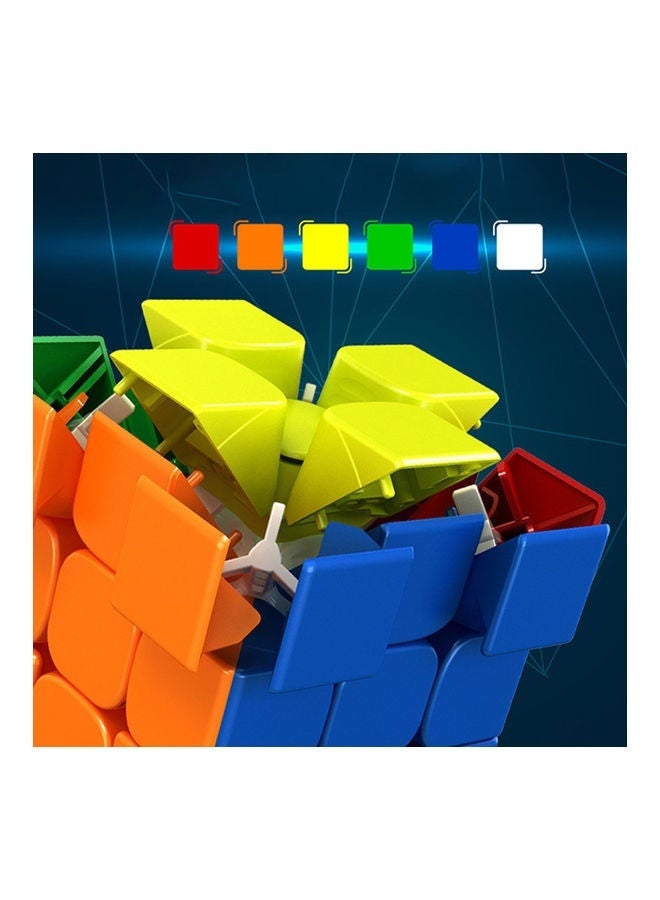 Kidzilla Magnetic Speed Cube Puzzle Toy 3x3x3, Professional Stickerless Magic Cube with Adjustable Tension, ABS Brain Teaser Puzzle Game, Includes Screwdriver & Display Stand, Educational Toy for Kids 7+ & Adults - Image 5
