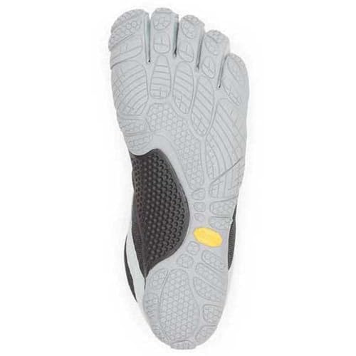 Vibram Men's FiveFingers V-Run Retro, Black/Grey, 42 EU / 9-9.5 US - Image 2